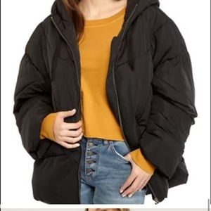 Free People Hailey Oversized Puffer Jacket Coat